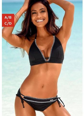 Sunseeker Triangel bikinitop Dainty met gehaakt randje