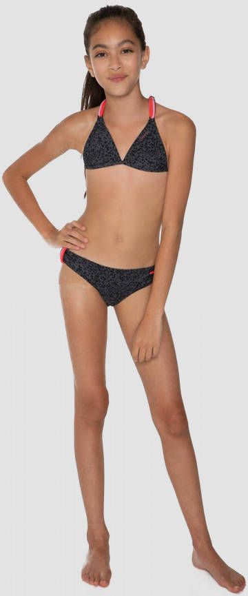 Protest triangel bikini Fimke met all over print zwart