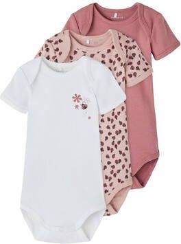 Name It Body met lange mouwen Lieveheersbeestje(set, 3 delig )