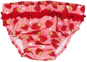 Playshoes Boys UV bescherming Zwemluier AARDBEI rood