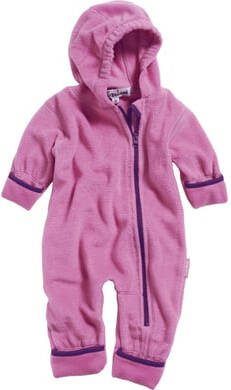 Playshoes Babypyjama Onesie Fleece Meisjes Roze