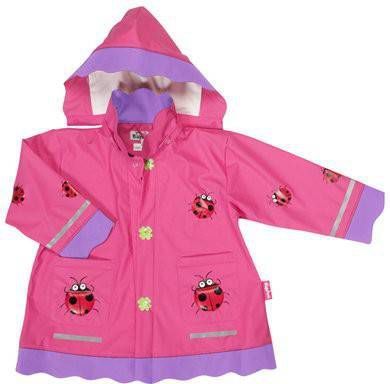 Playshoes  Regenjas GELUKSKEVER Roze/lichtroze Gr.104 Meisjes