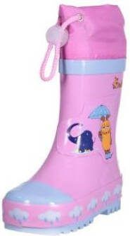 Playshoes Rubberen Laarzen Muis & Olifant Roze Laarzen