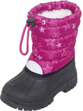 Playshoes Winter Boatie Sterren roze
