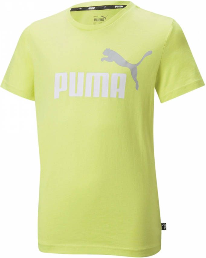 Puma Essentials+ Two Tone Logo Shirt Junior