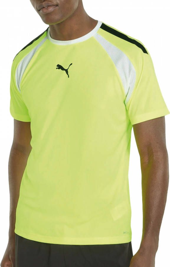Puma teamliga multisport padelshirt geel heren