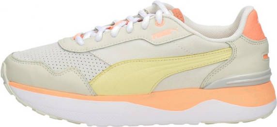 Puma Voyage Premium sneakers grijs/lichtgeel/lichtoranje