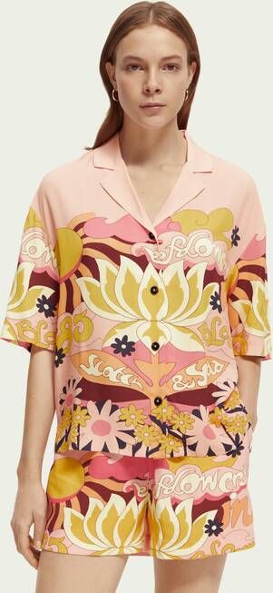 Scotch & Soda Longsleeve shirts Roze Dames