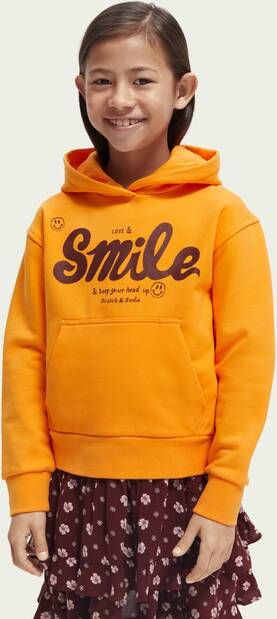 Scotch & Soda Relaxed fit artwork hoodie