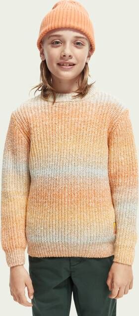 Scotch & Soda Trui met kleurovergang en ronde hals