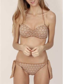 Admas Bikini 2 delig push up bandeau bikiniset Sand Desert