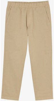 Oxbow Broek Effen broek van licht linnen met stretch P1RIKLO