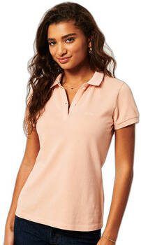 Superdry T shirt Polo en coton bio femme Vintage Destroy