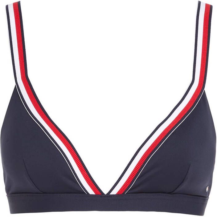 Tommy Hilfiger Bikinis Triangle Donkerblauw