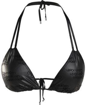Calvin Klein Core Tonal Logo Triangle Bikini Bra