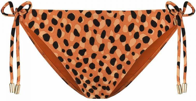 Beachlife Leopard Spots bikinislip met panterprint