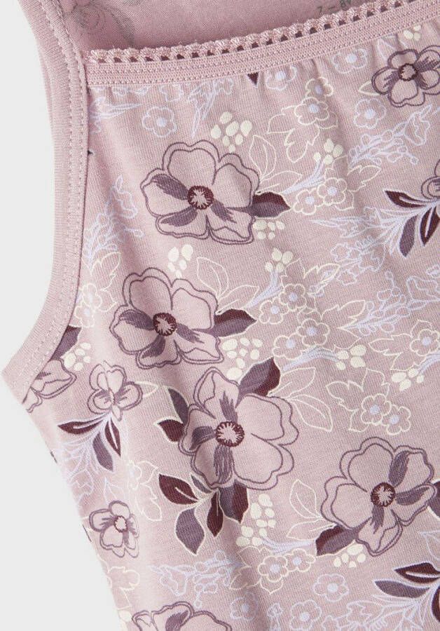 Name It Hemd NKFSTRAP TOP 2P ARCTIC FLOWERS(set, 2 stuks )