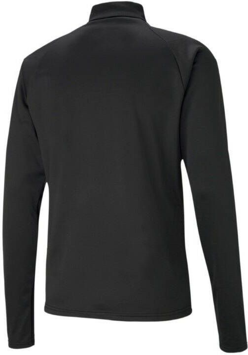 PUMA teamLIGA 1/4 Zip Trainingstrui Zwart Geel