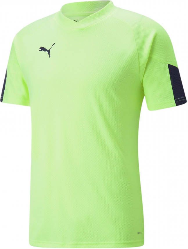 PUMA individualFINAL Voetbalshirt Lichtgroen Donkerblauw