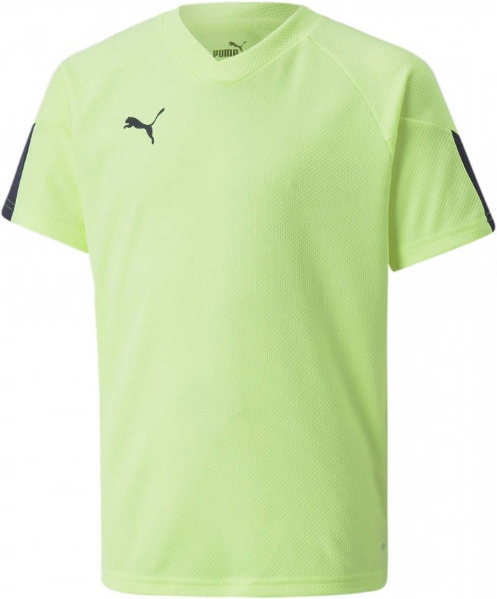 PUMA individualFINAL Voetbalshirt Kids Lichtgroen Donkerblauw