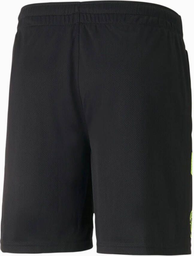 PUMA Manchester City Trainingsbroekje 2022 2023 Kids Zwart Lichtgroen