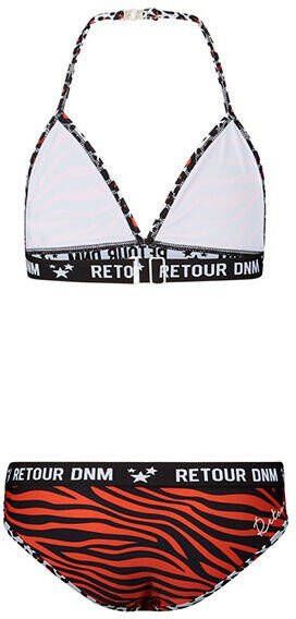 Retour Denim ! Meisjes Bikini Maat 104 All Over Print Polyamide/elasthan