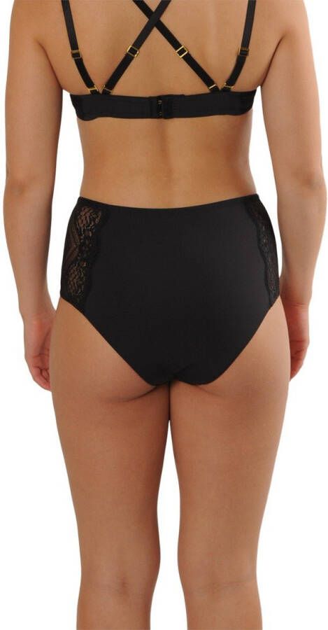 Sapph high waist slip Toulouse zwart
