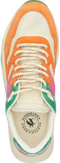Scotch & Soda 24737842 s515 scotch en soda sneaker celest 2.0 papaya/rose multi