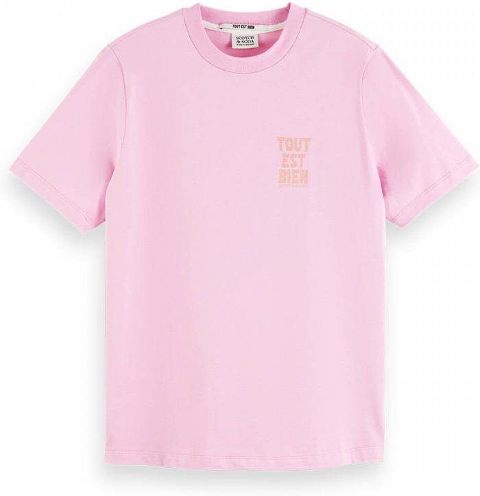 Scotch & Soda Relaxed fit T shirt van biologisch katoen