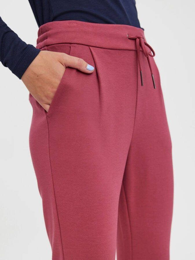 Vero Moda Broek mid waist loose strik enkellange