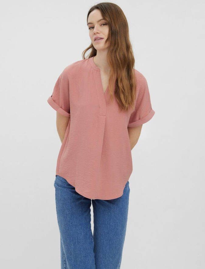 Vero Moda Top met korte mouwen v hals