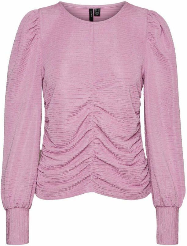Vero Moda Top met lange mouwen ruche