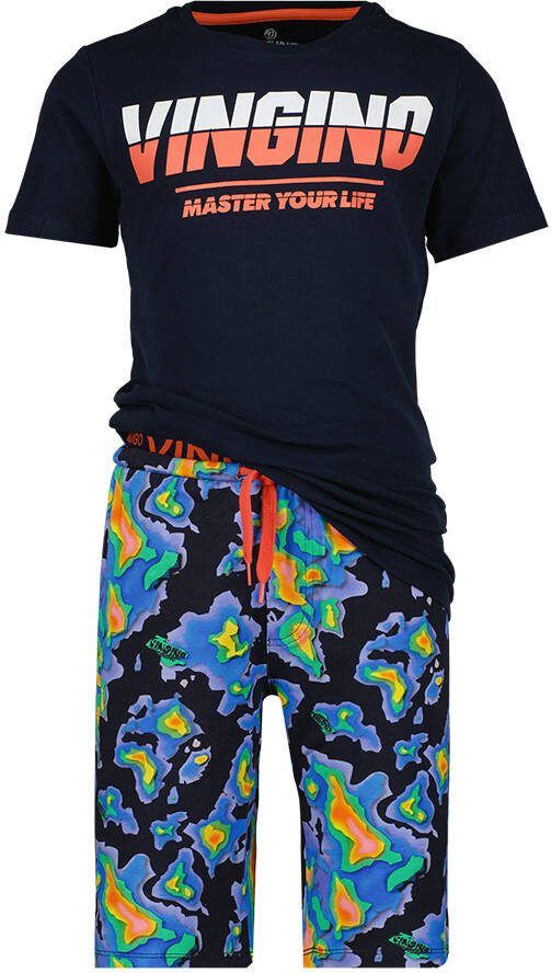 Vingino shortama Wunyo donkerblauw