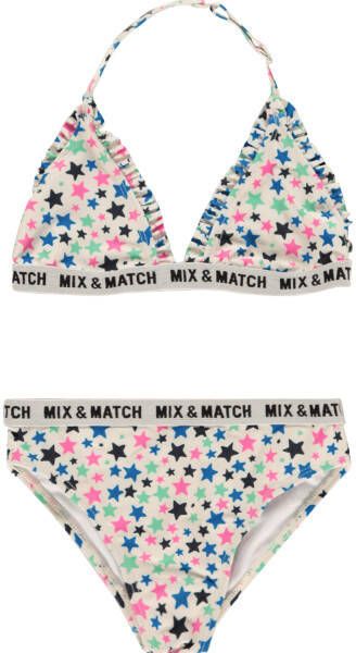 Vingino ! Meisjes Bikini Maat 152 All Over Print Polyamide/elasthan