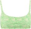 America Today crop bikinitop Addy met zebraprint groen online kopen