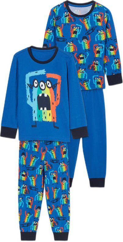 C&A pyjama set van 2 blauw