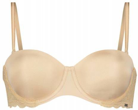 Hunkemöller voorgevormde strapless beugelbh Angie beige