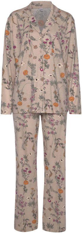 Lascana gebloemde pyjama roze