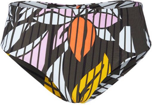 O'Neill omslag bikinibroekje Malta met all over print donkergroen
