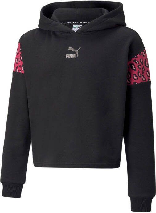 Puma classics summer roar trui zwart kinderen