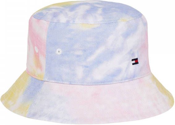 Tommy Hilfiger Bucket hoed met tie dye dessin