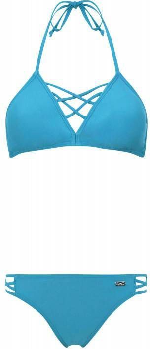 Venice Beach triangel bikini petrol